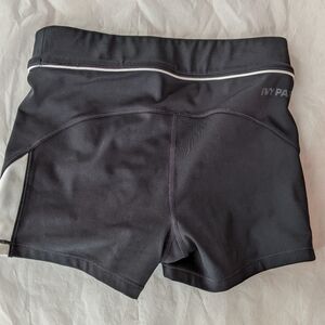 Ivy Park black/White Compression Shorts S